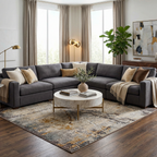 Alexi Luxe Rug with Fringes
