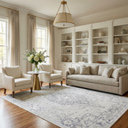 Akram Antrasit Flat Pile Washable Rug