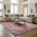 Neyland Iris Blush Area Rug 2357