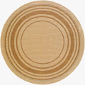 Isoko Bordered Faux Jute Outdoor Rug