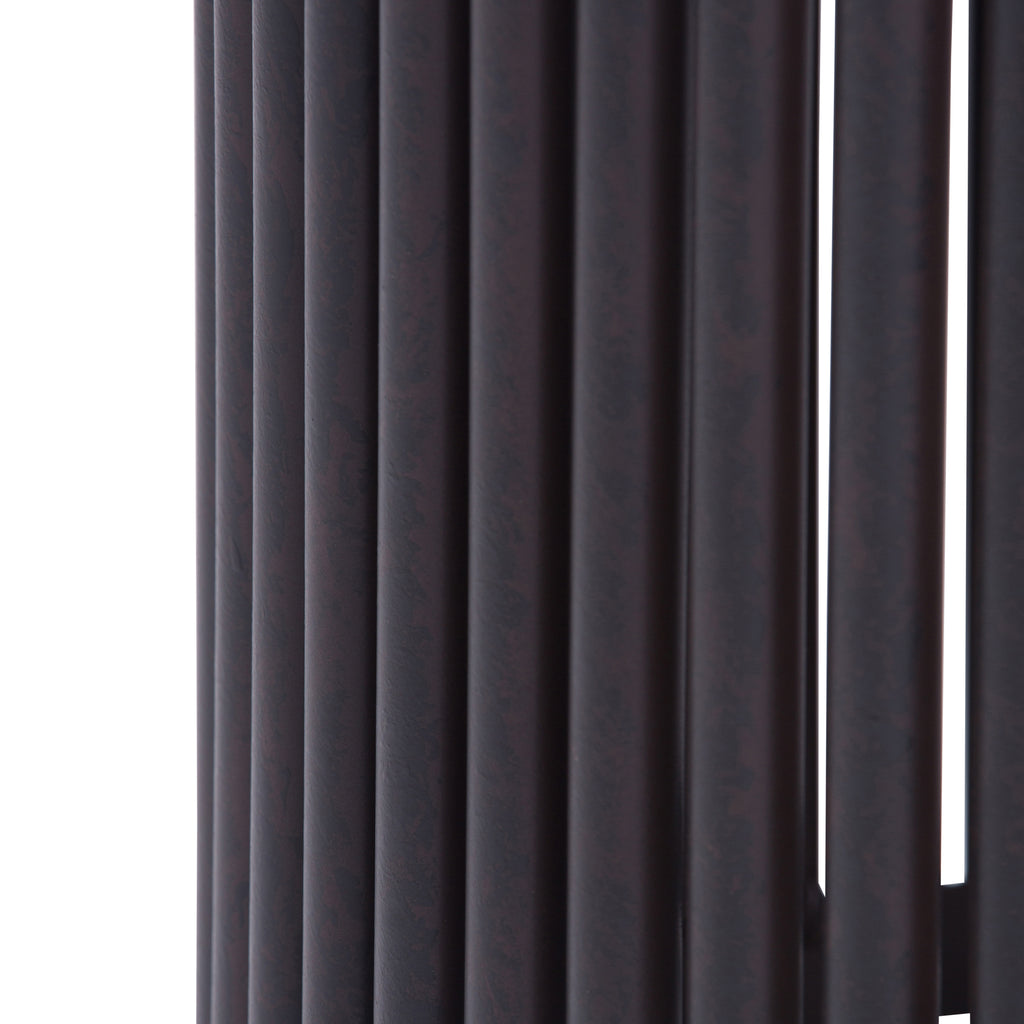 Demy Accent Table in Natural/Black