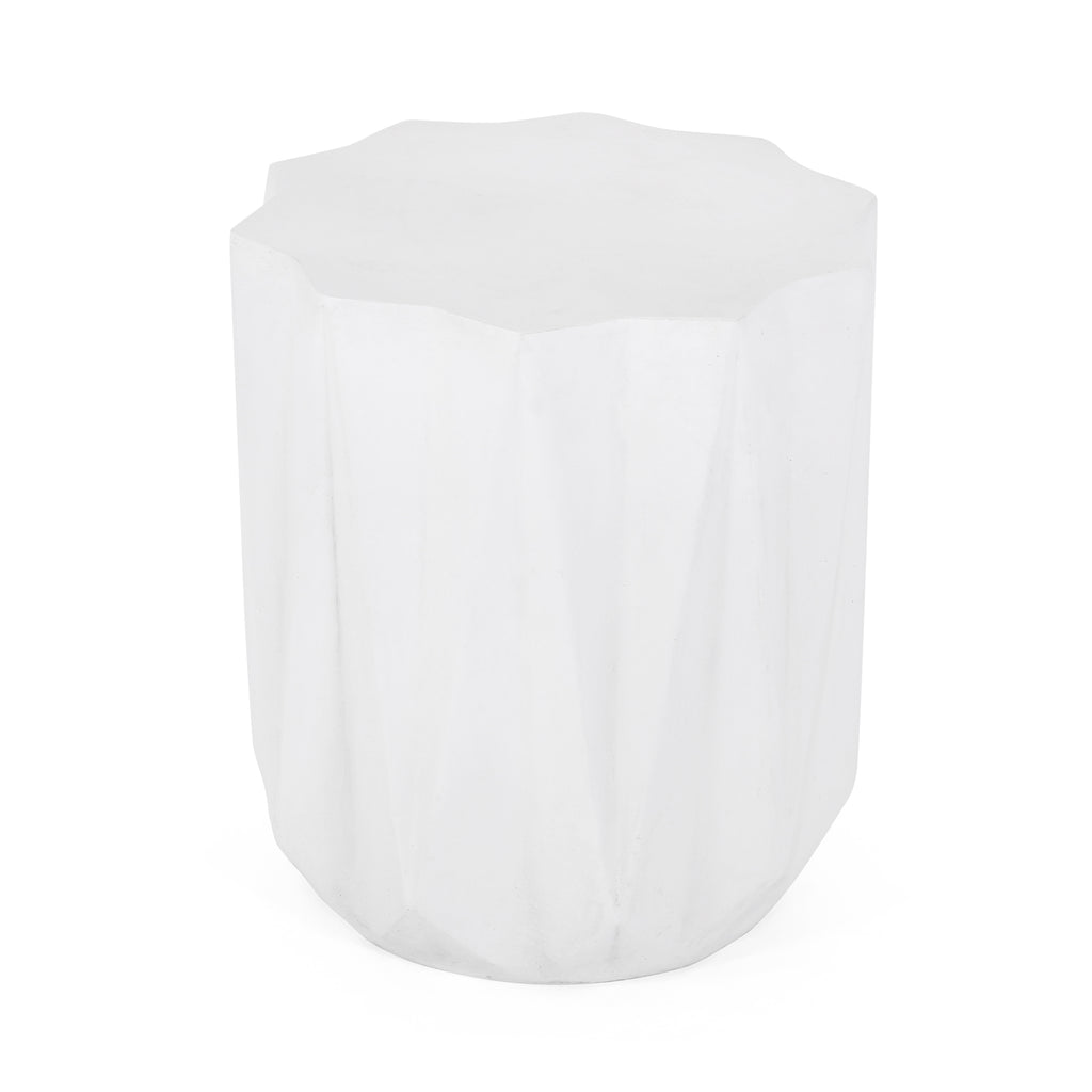 Outdoor Lightweight Concrete Side Table