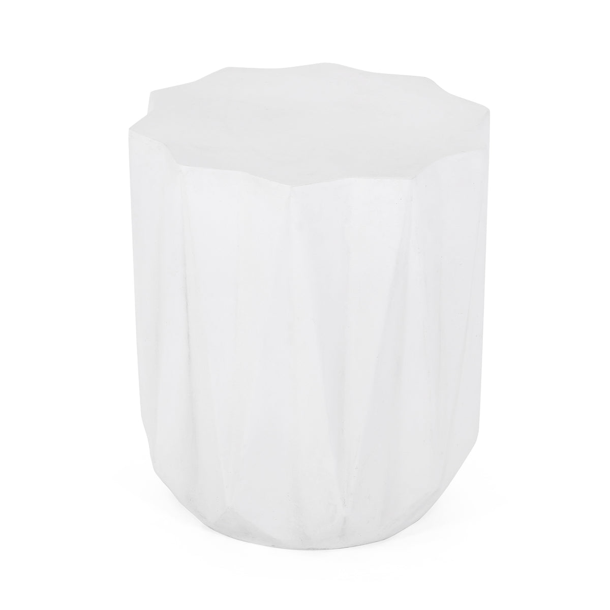 Outdoor Lightweight Concrete Side Table
