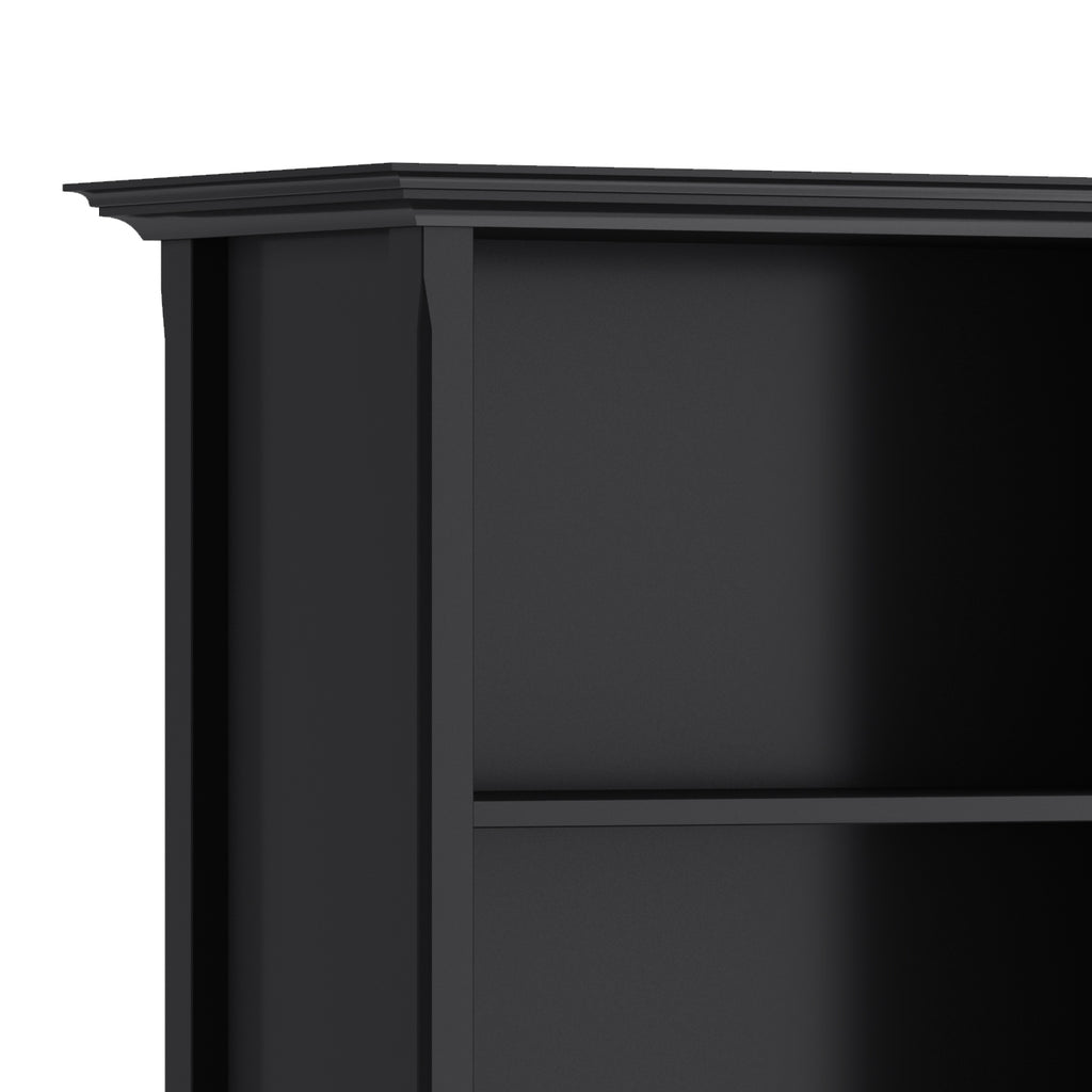 Amherst 30 Inch Solid Wood 5 Shelf Bookcase