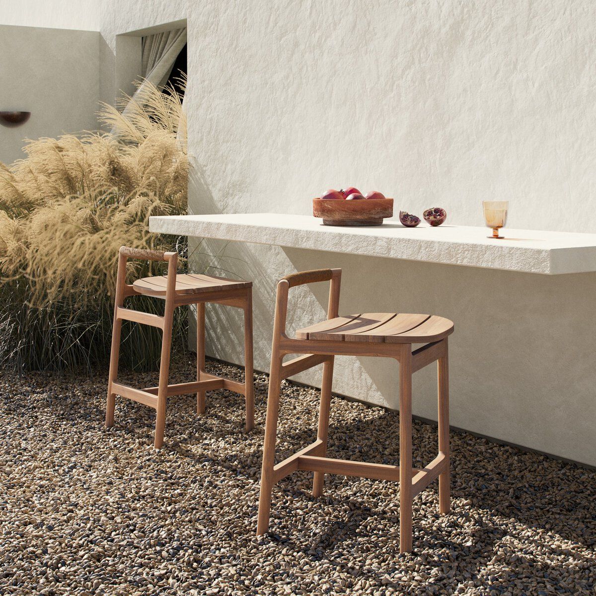 Baden Outdoor Bar + Counter Stool
