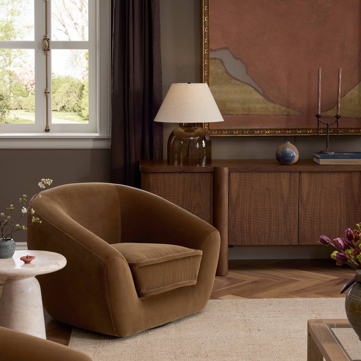 Chantal Swivel Club Chair