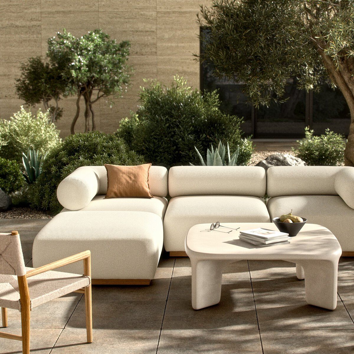 Lenox Outdoor 3-piece Sectional