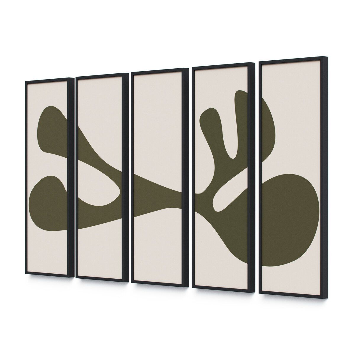 Organic Shape Iii Set By Four Hands Art Studio