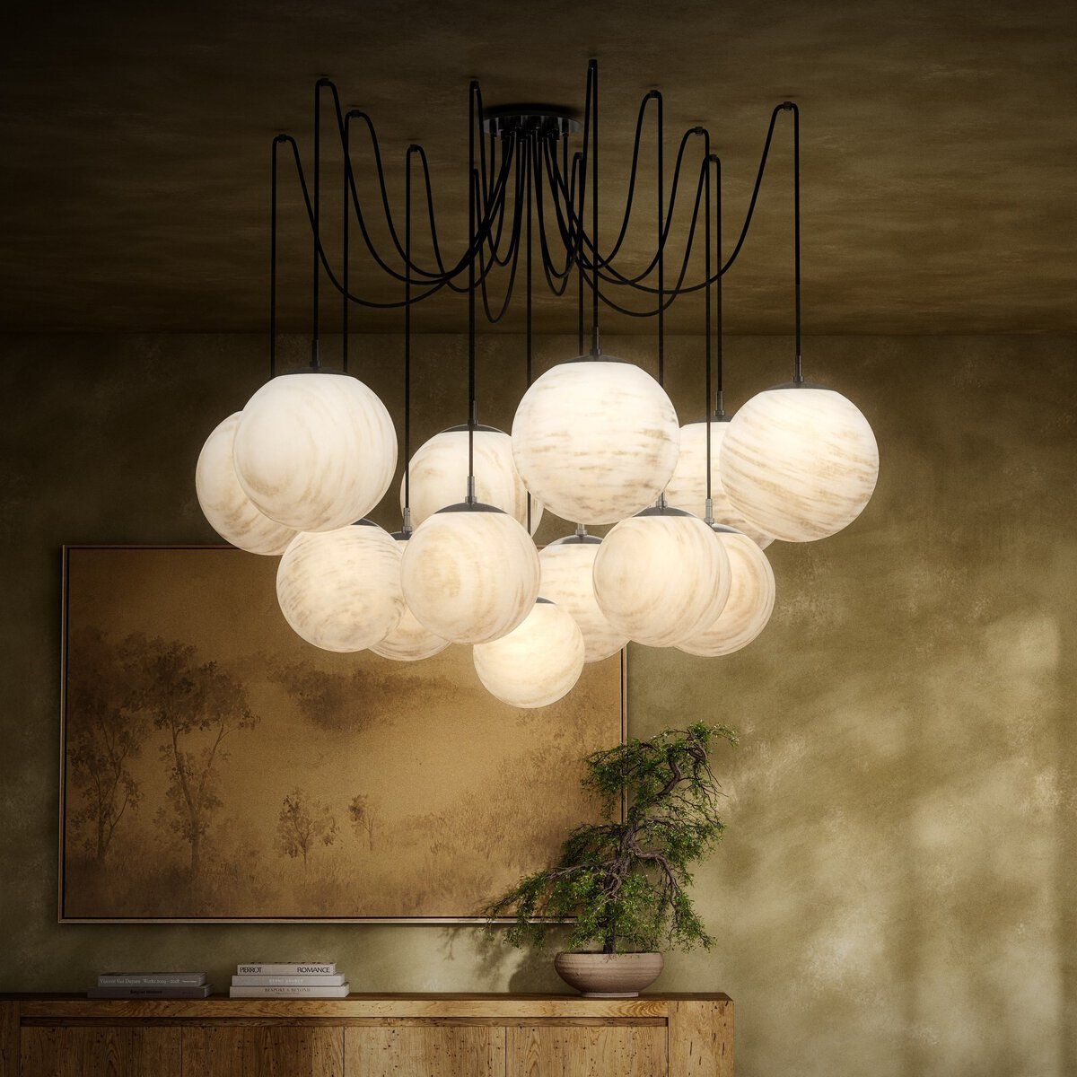 Spider Chandelier