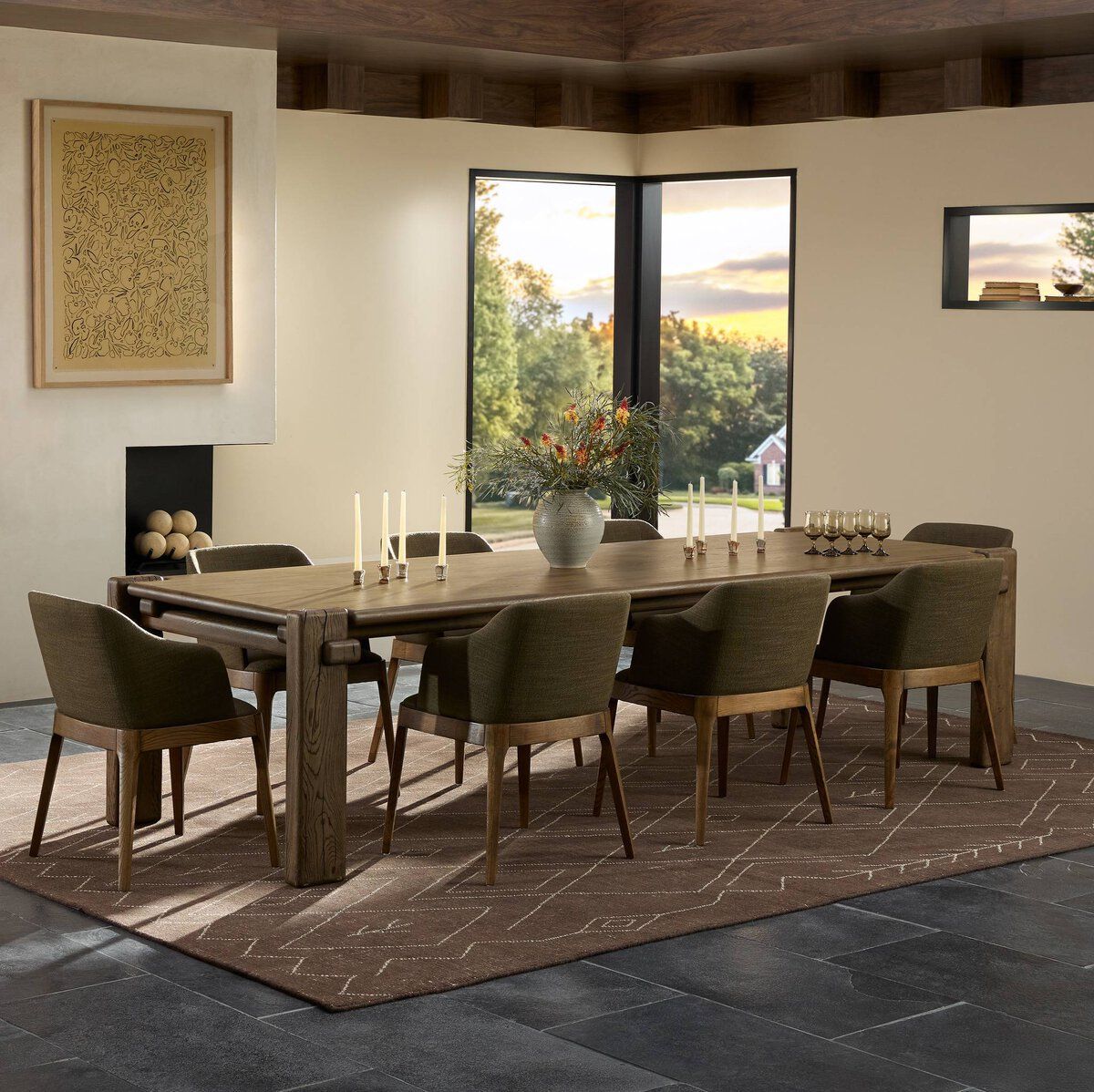 Marcia Dining Table 120"