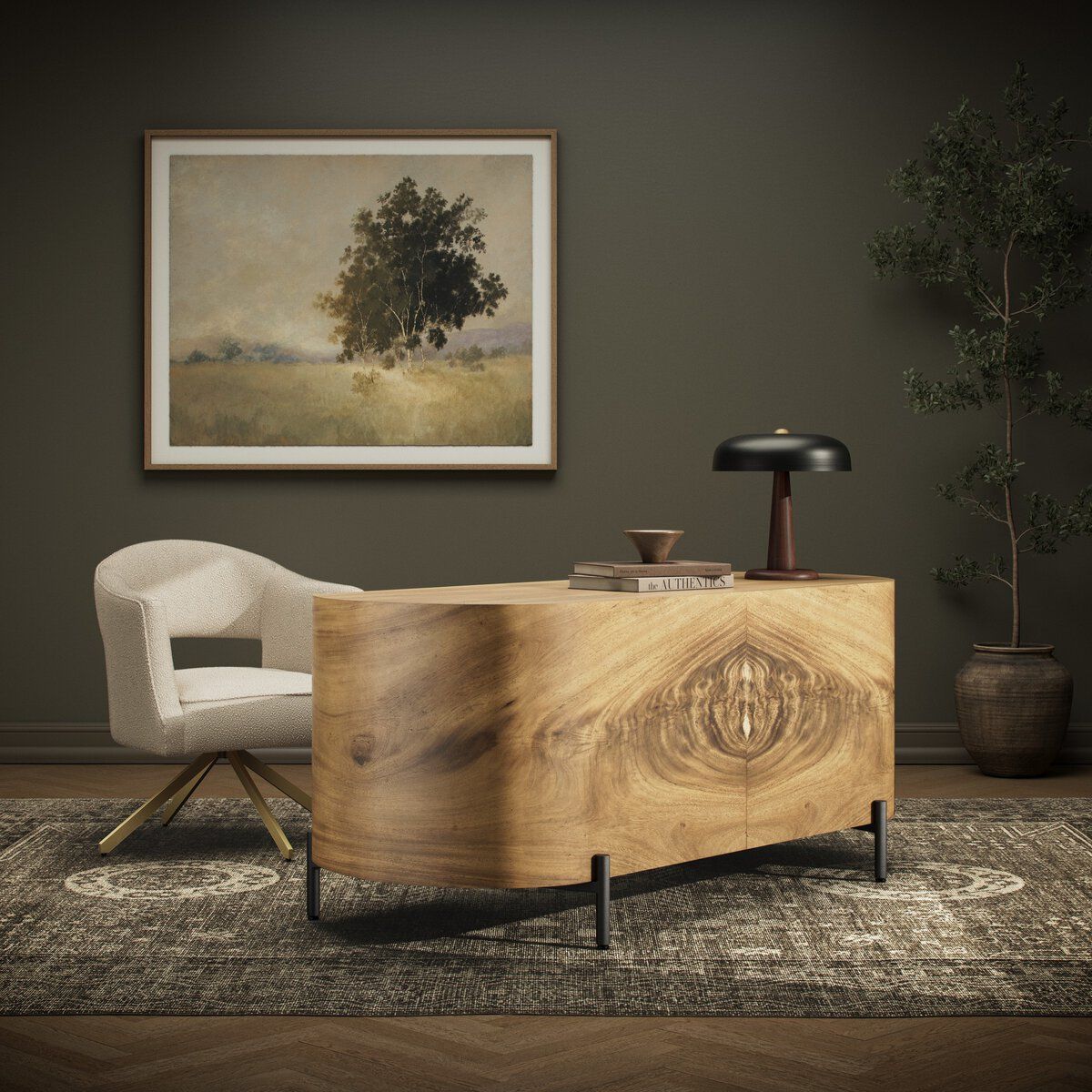 Lunas Executive Desk