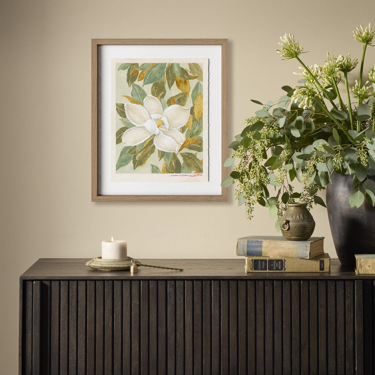 Magnolia I By Laurel-dawn Latshaw
