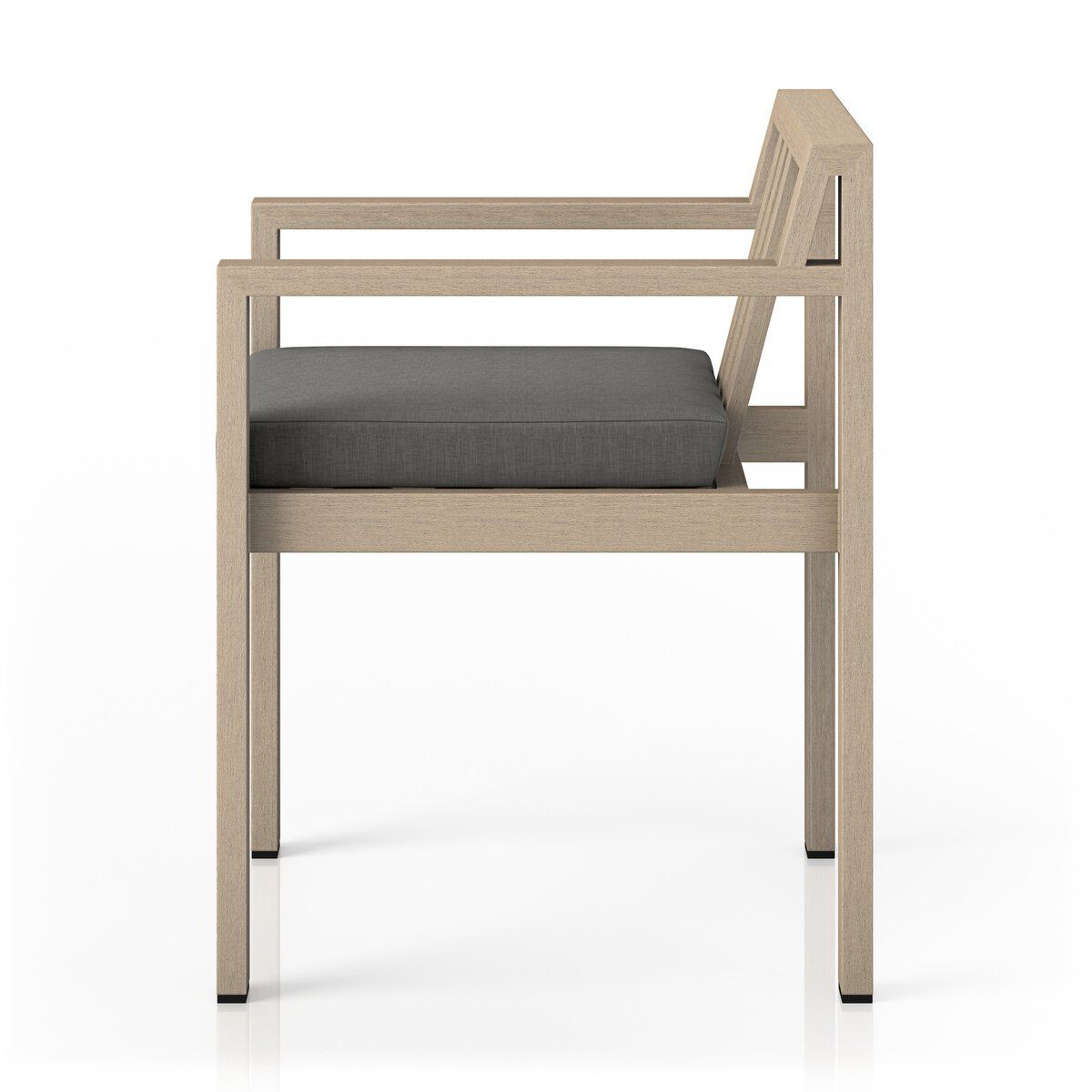 Monterey Outdoor Dining Armchair, Washed Brown