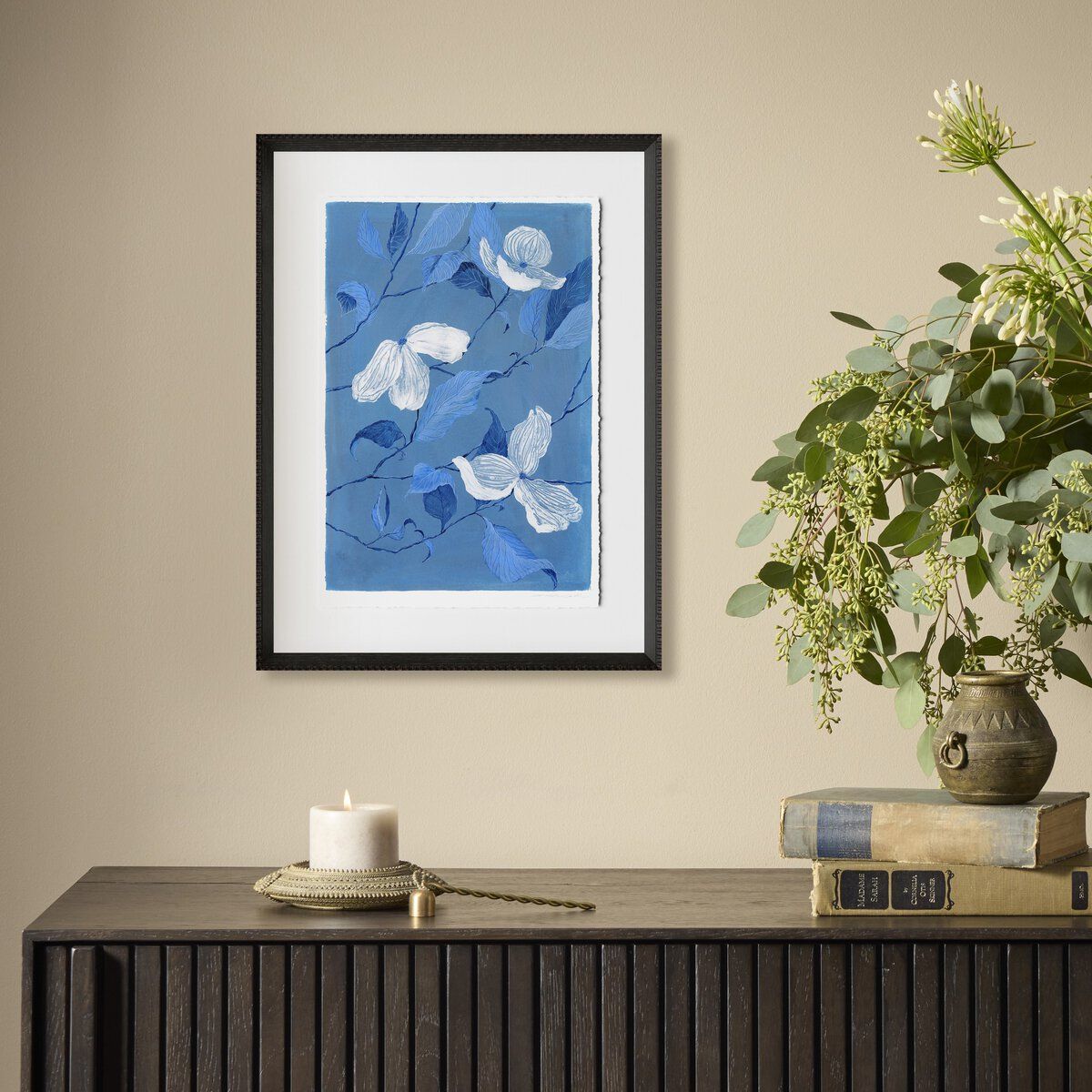 Blue Dogwood By Laurel-dawn Latshaw