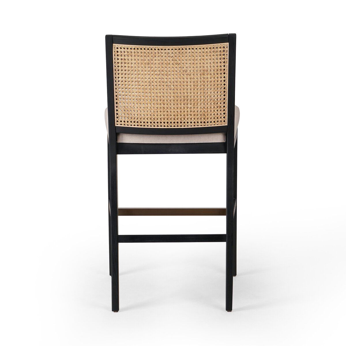 Antonia Cane Armless Bar + Counter Stool