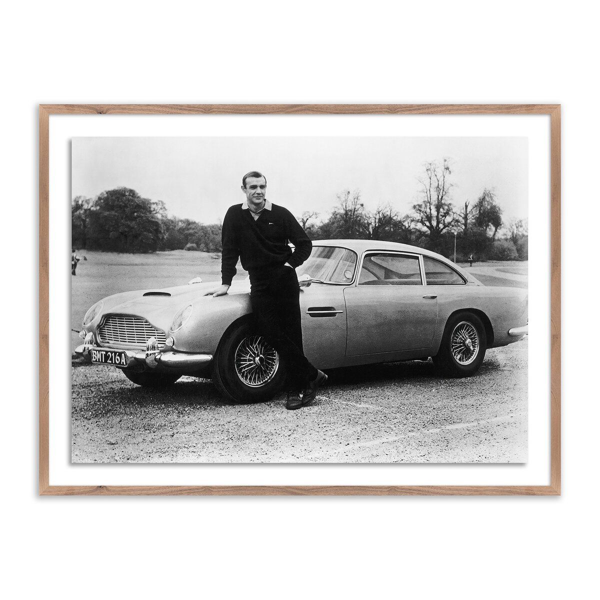 Sean Connery With 00's Aston Martin