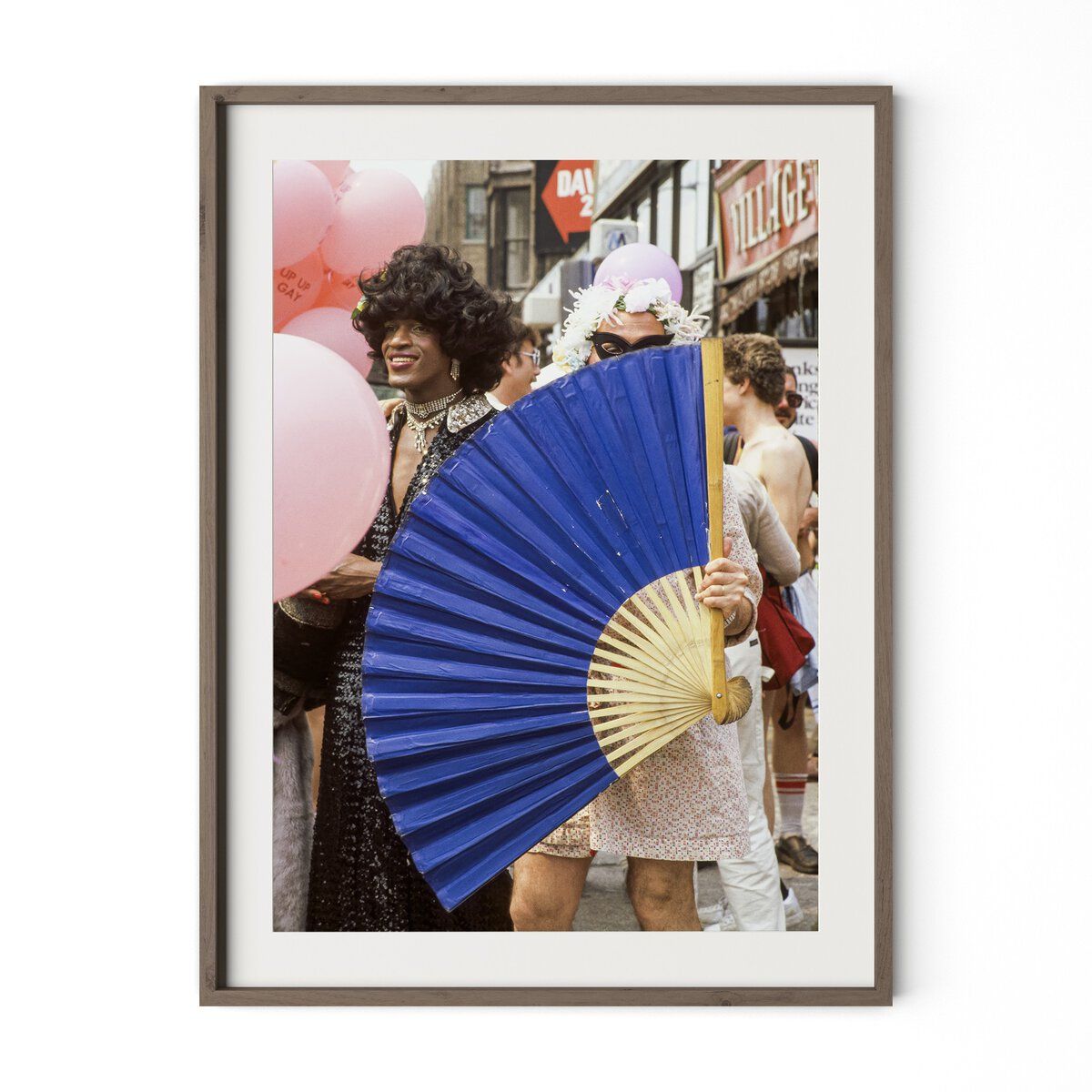 Johnson & Others At Pride March By Barbara Alper