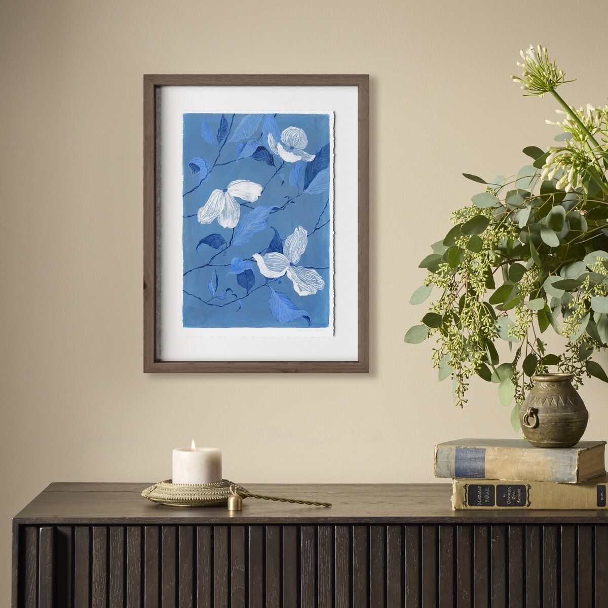 Blue Dogwood By Laurel-dawn Latshaw