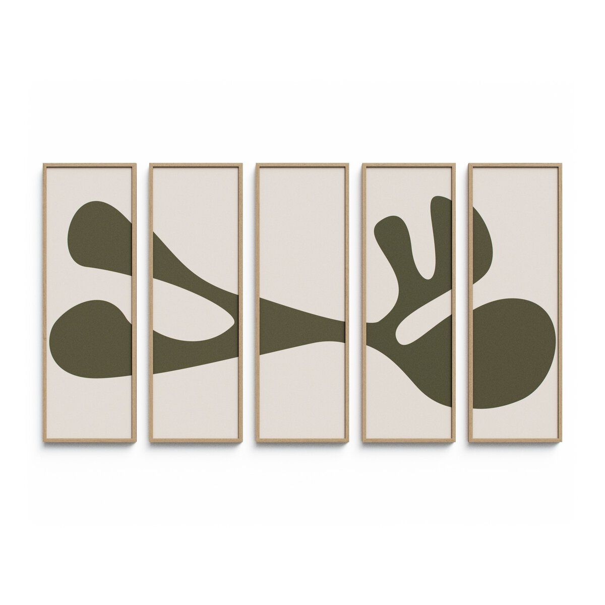 Organic Shape Iii Set By Four Hands Art Studio