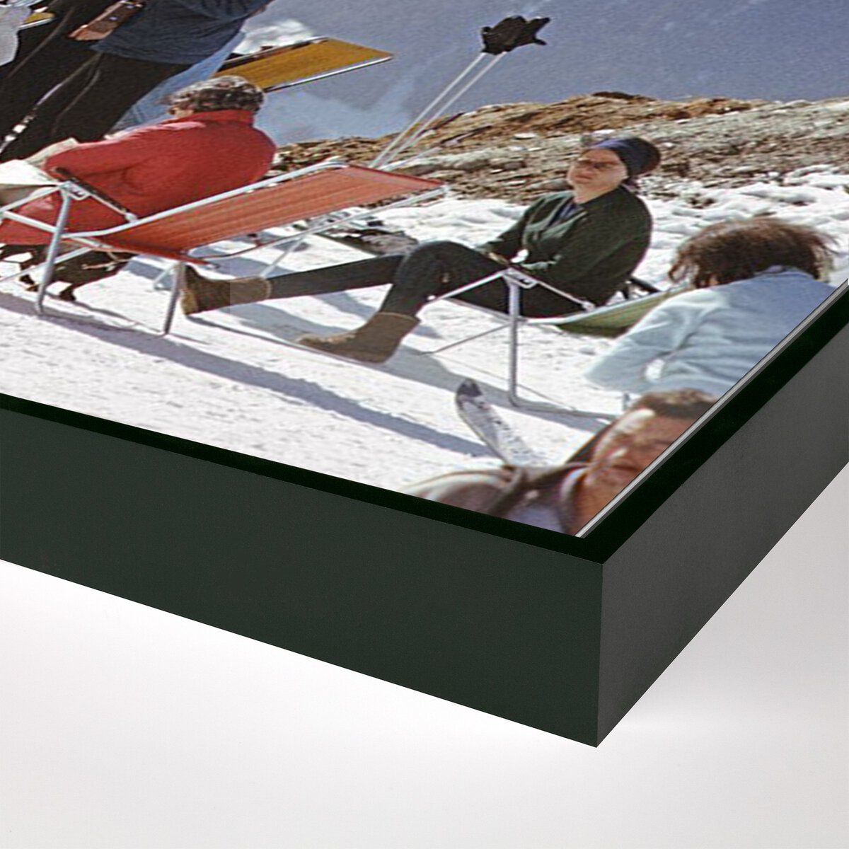 Lounging In Verbier By Slim Aarons
