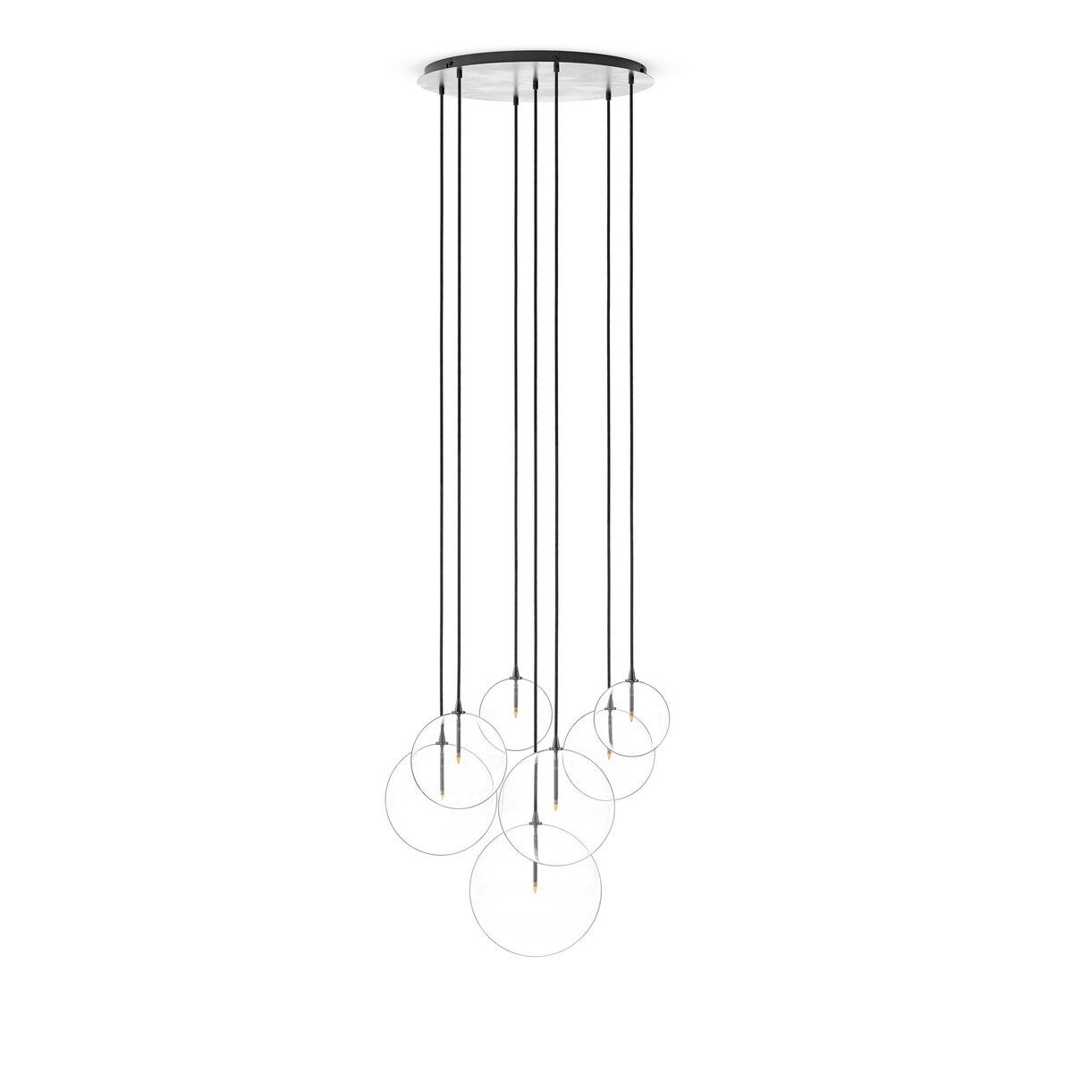 Cluster 7 Mix Chandelier