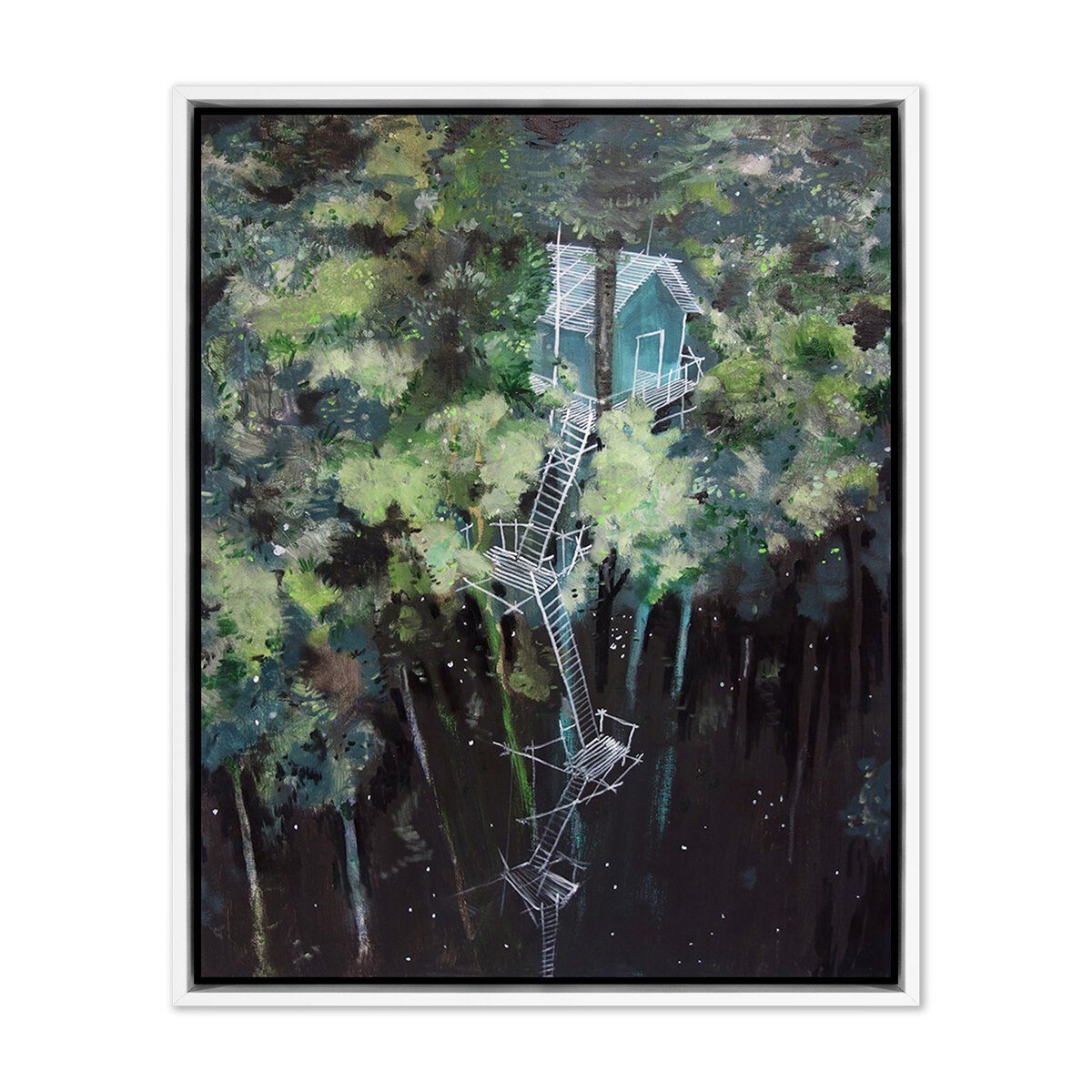 Up In The Trees By Peter De Boer