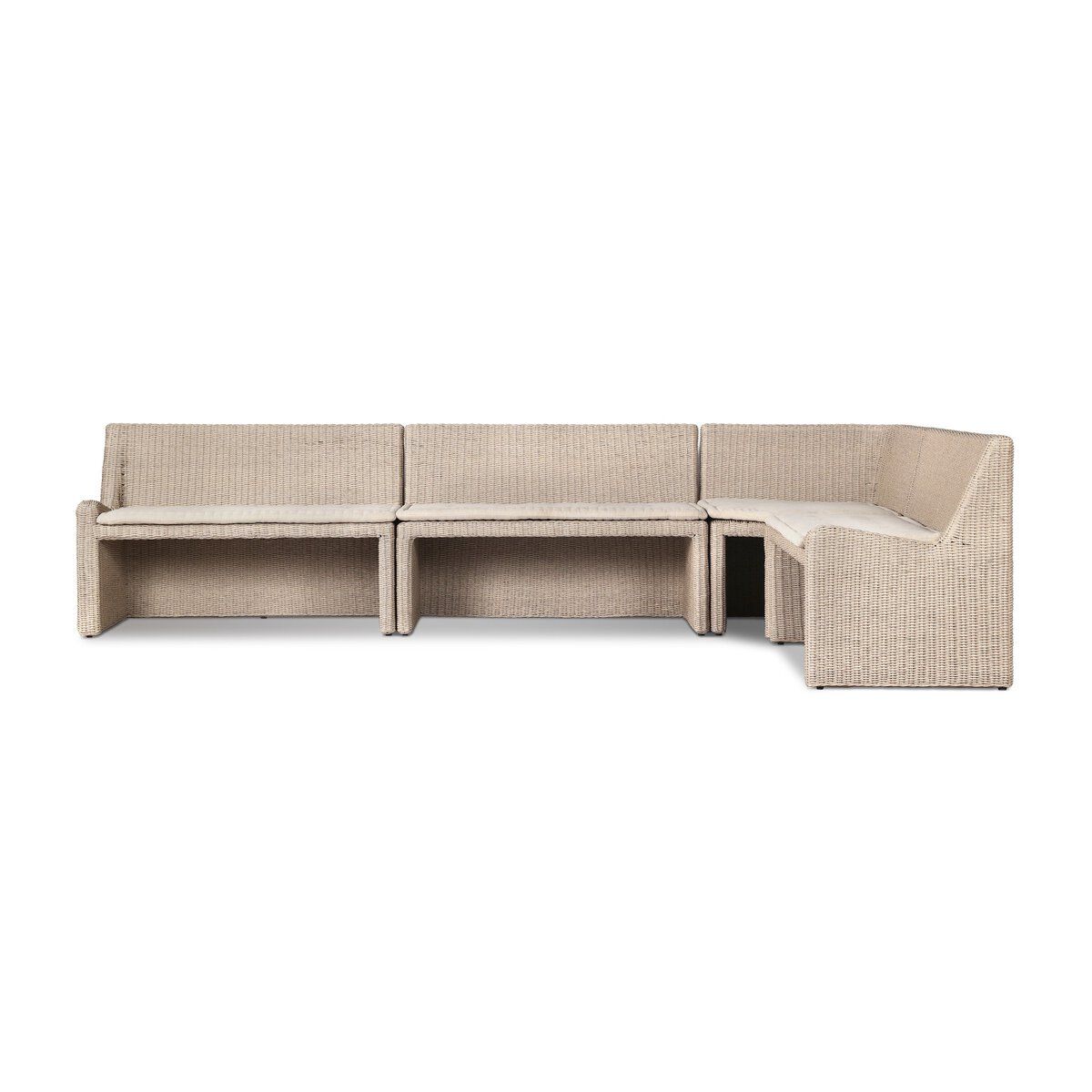 Senna Outdoor Dining Banquette L-shape