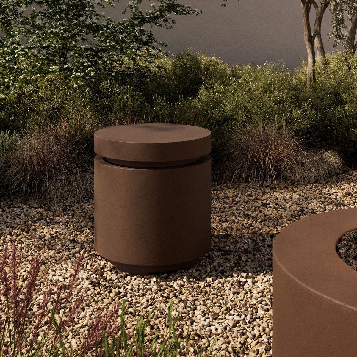 Higgins Outdoor Round Propane Enclosure