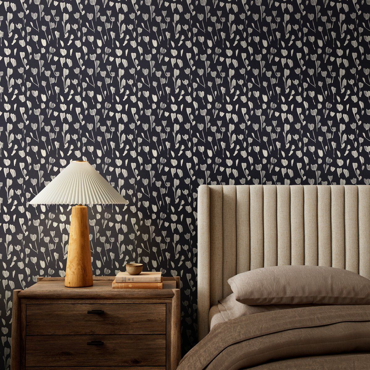 Wild Flowers I Wallpaper By Roseanne Kenny