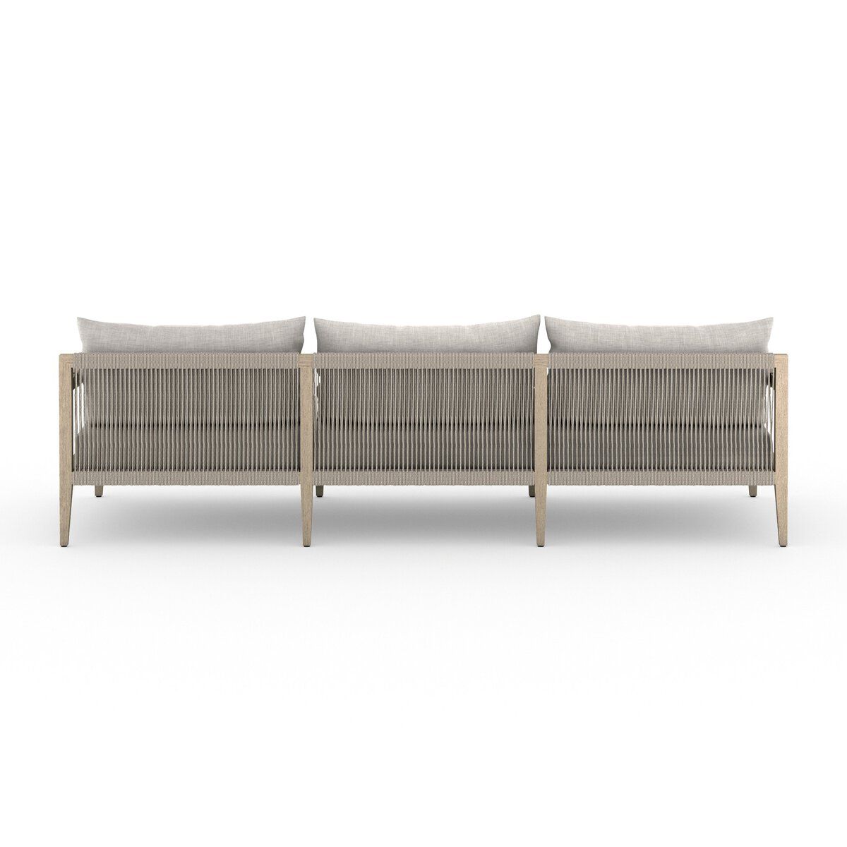 Sherwood Outdoor Sofa, Washed Brown