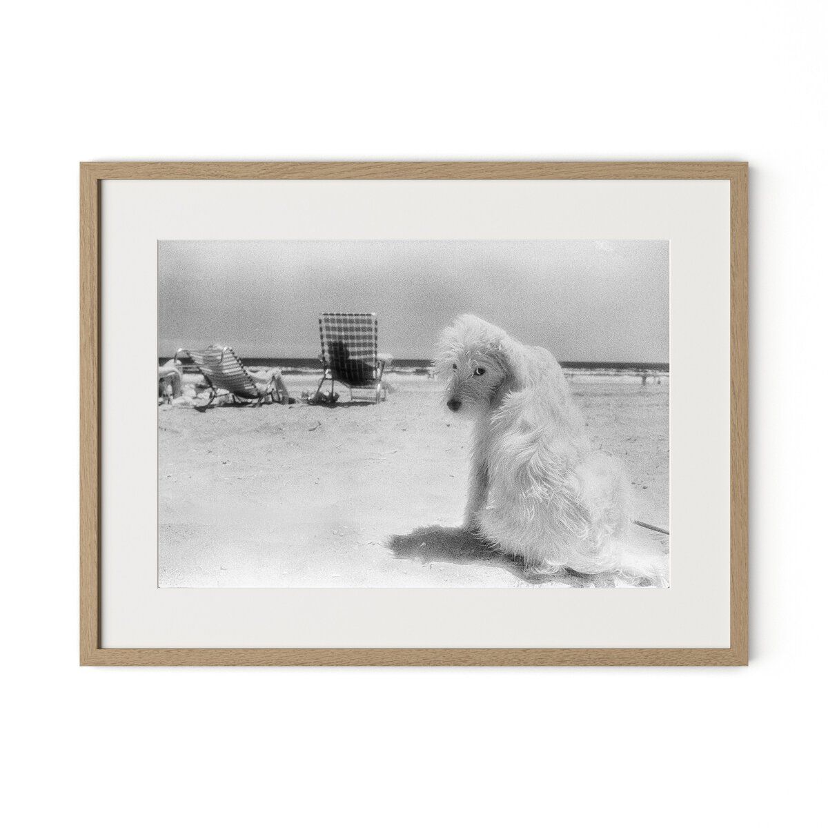 Lois At The Beach By Barbara Alper