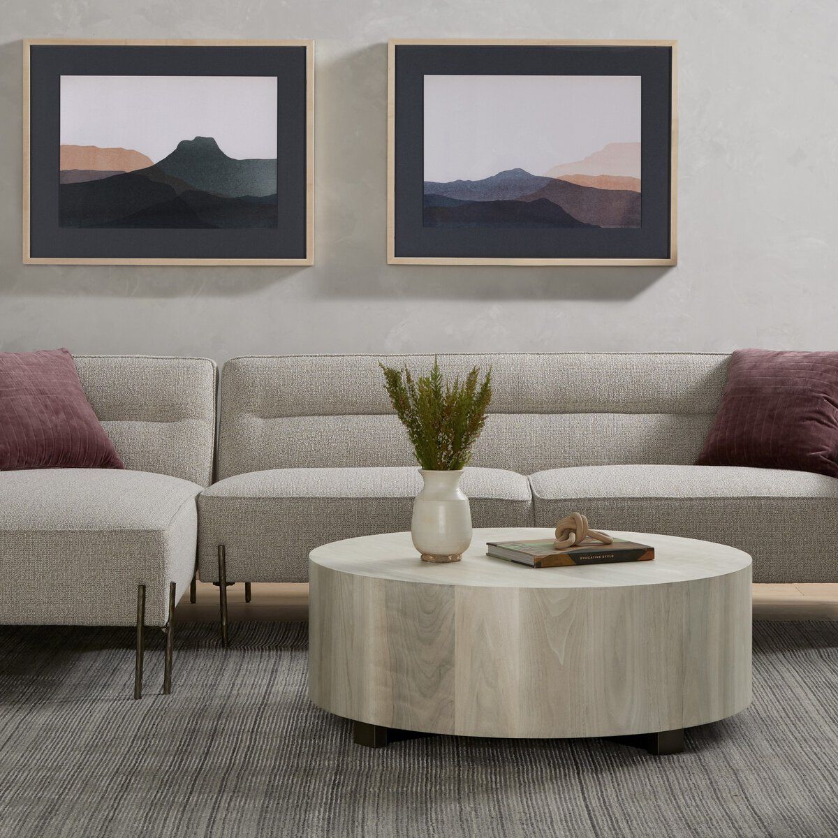 Hudson Round Coffee Table