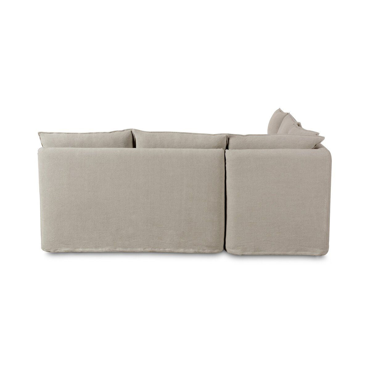 Andre Slipcover Dining Banquette L-shape