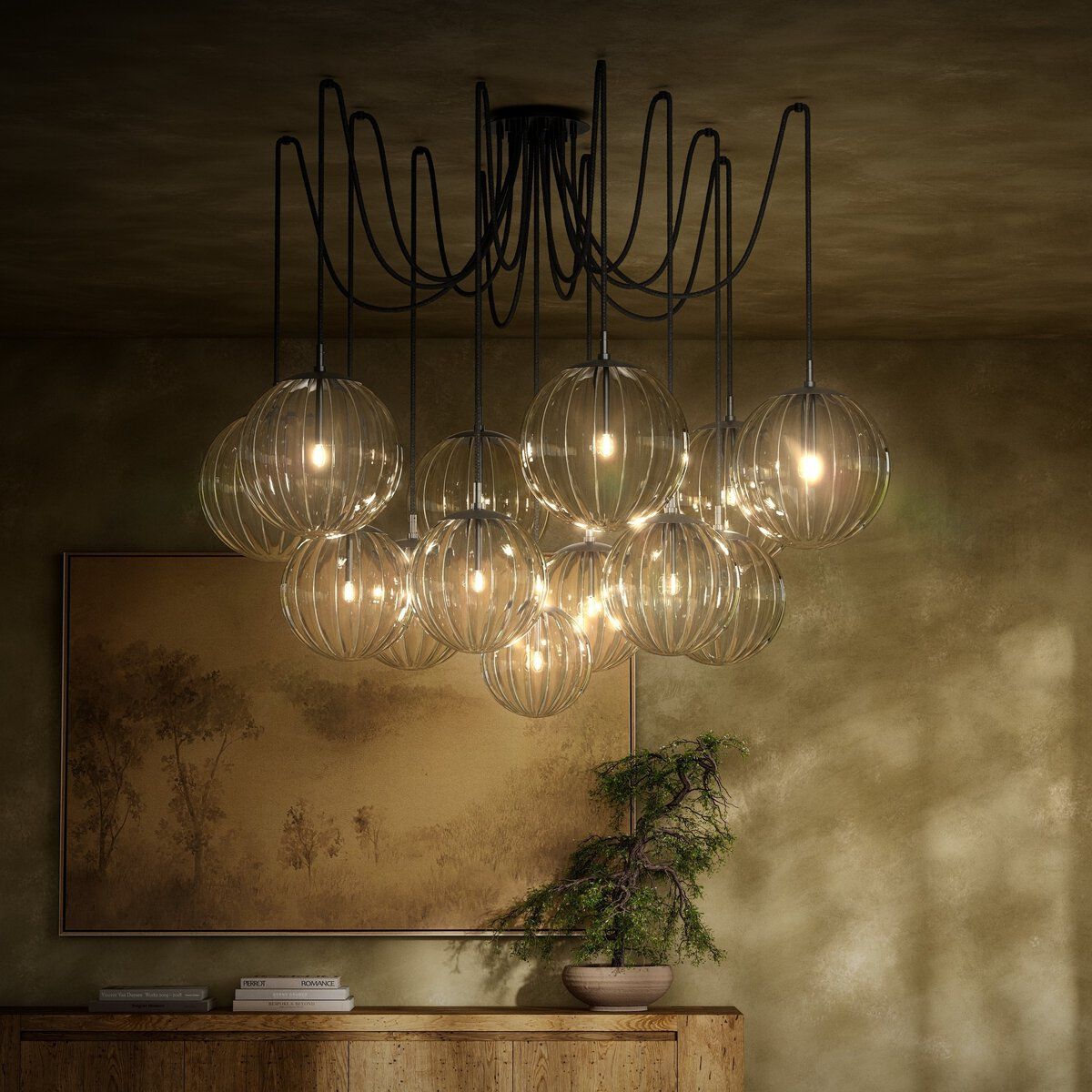 Spider Chandelier