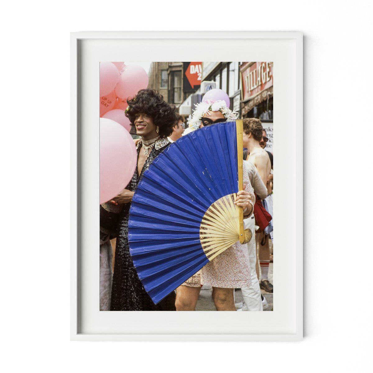 Johnson & Others At Pride March By Barbara Alper