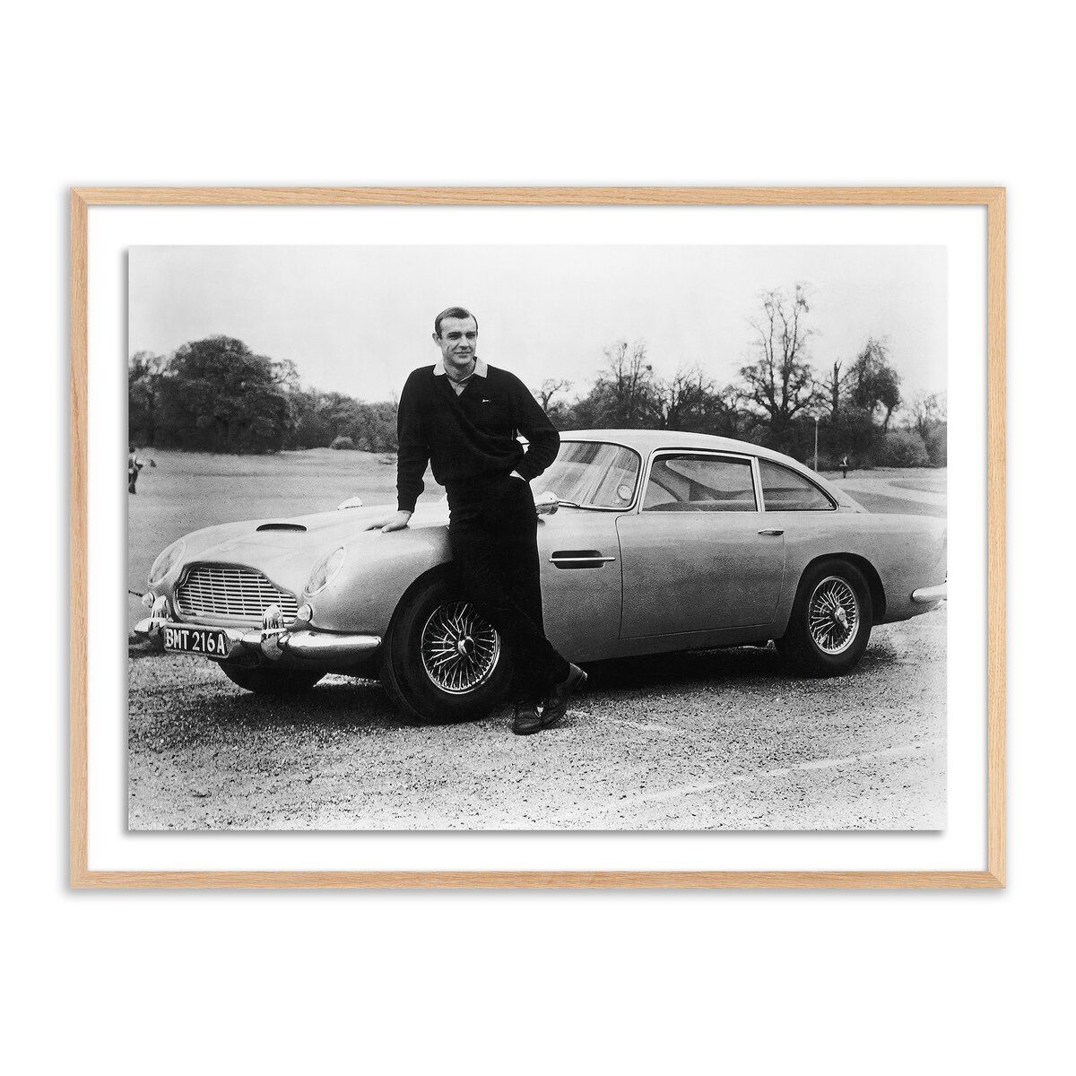 Sean Connery With 00's Aston Martin