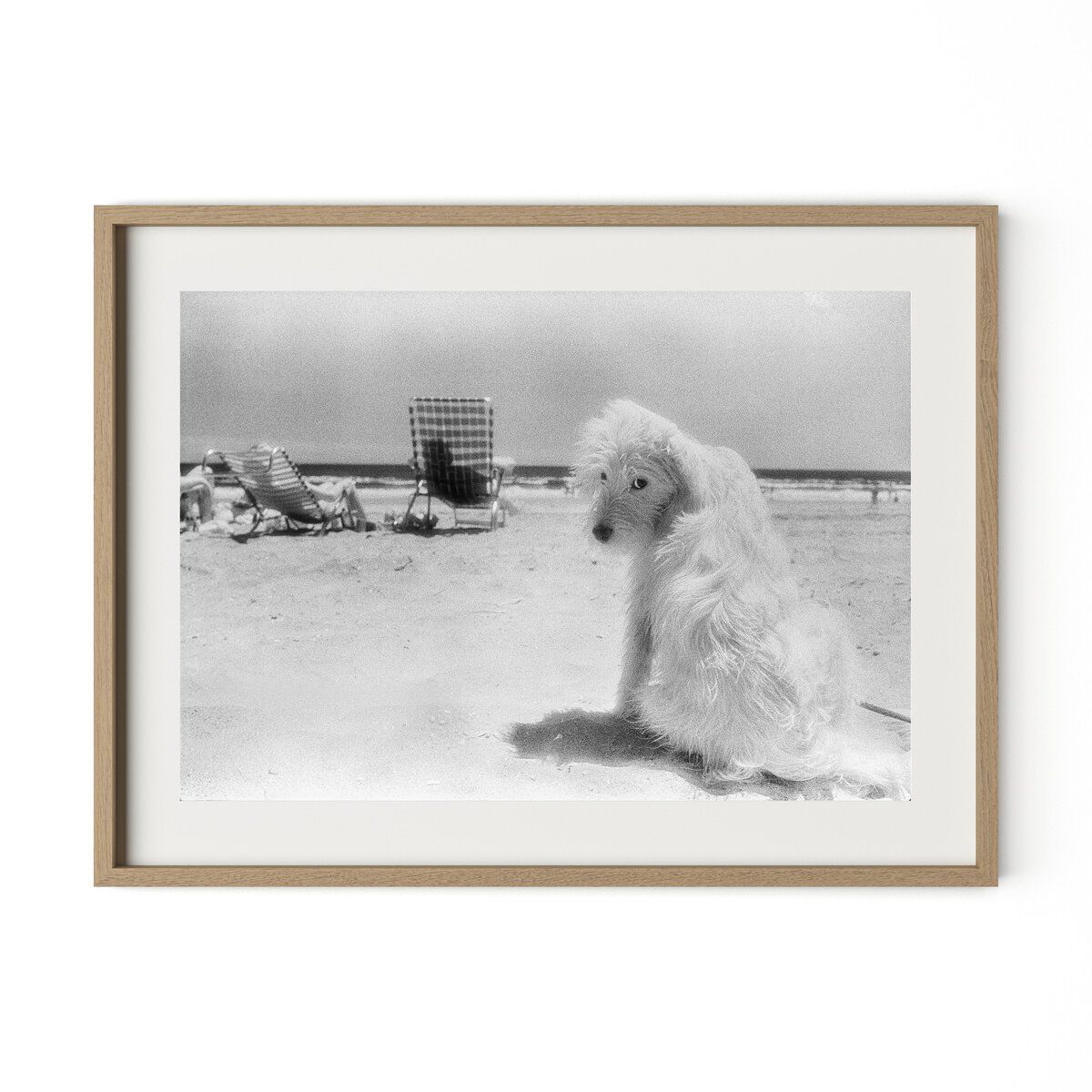 Lois At The Beach By Barbara Alper