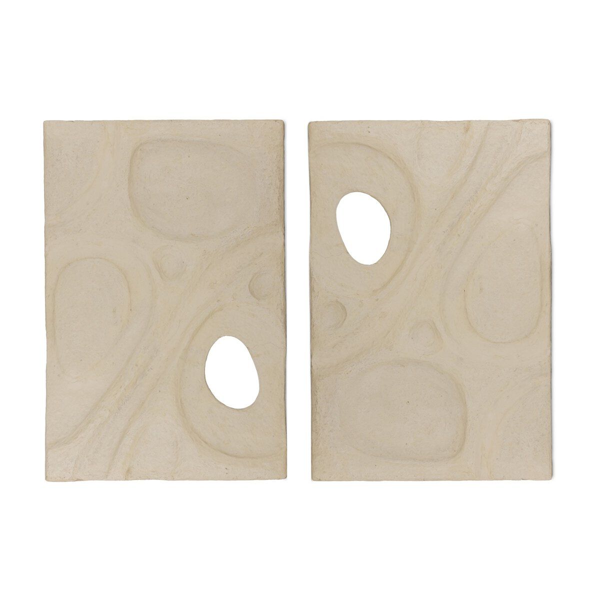 Organic Relief Sculpture Set