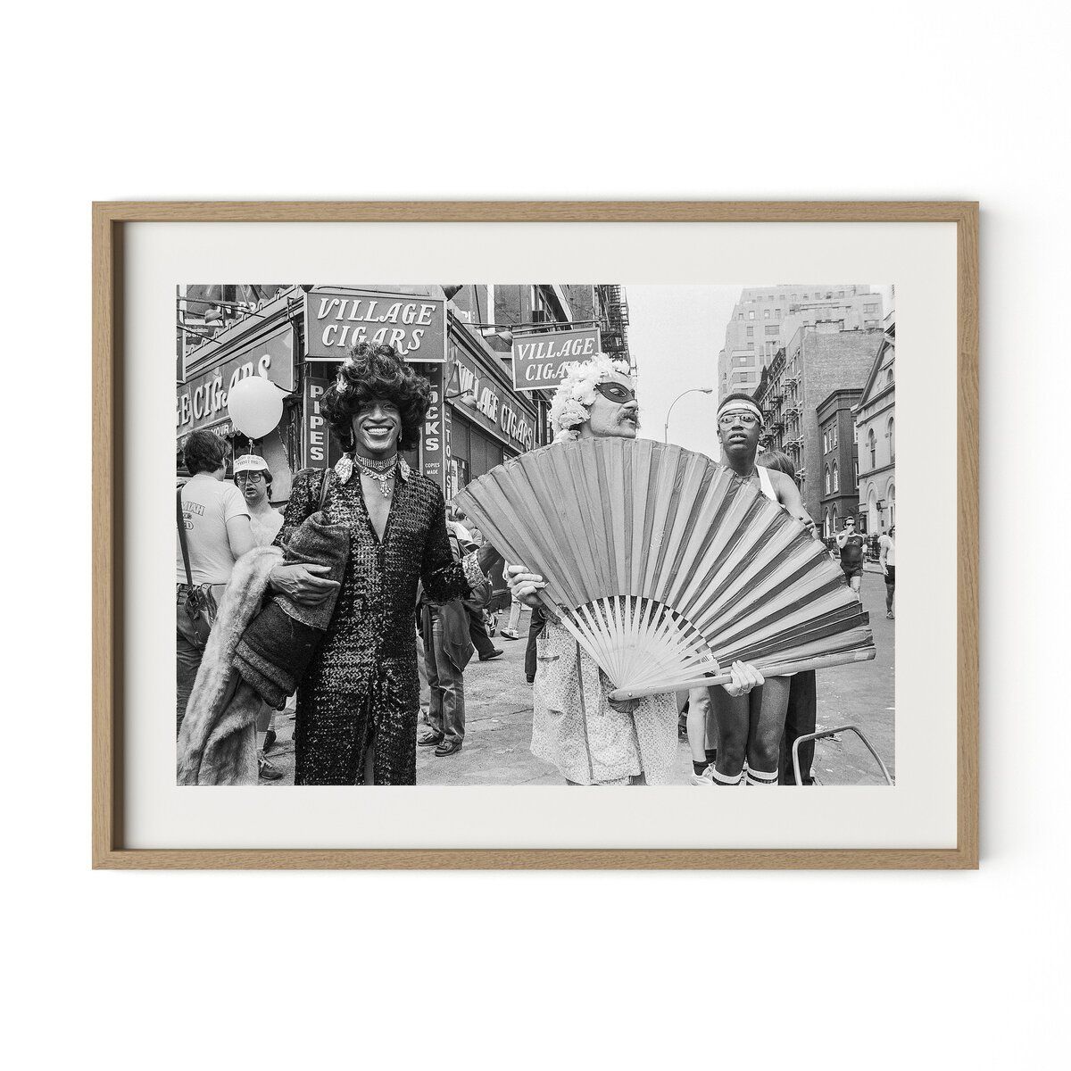 Marsha P. Johnson At Pride March By Barbara Alper