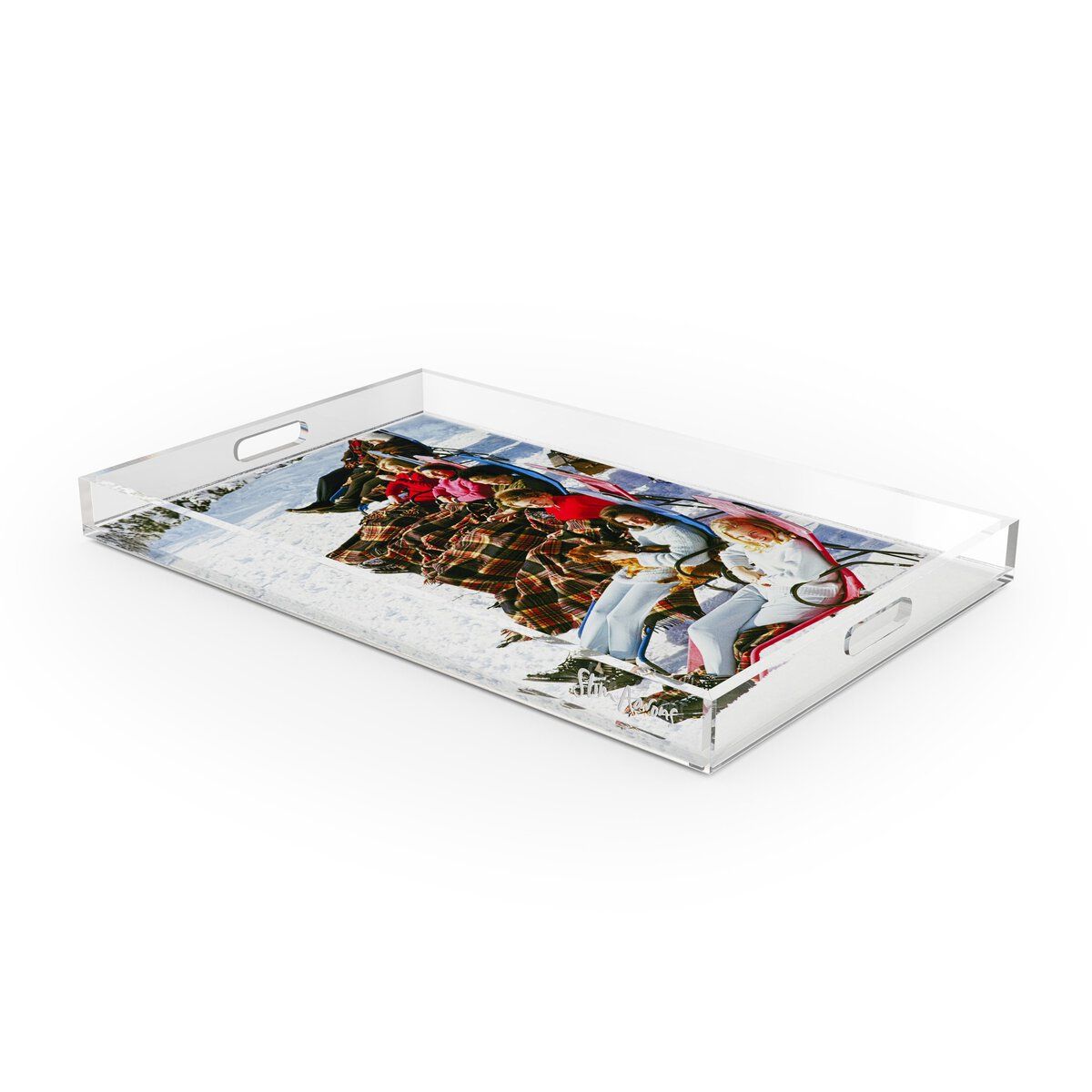 Apres Ski Tray By Slim Aarons