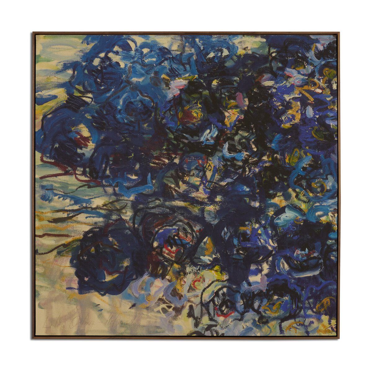 Blue Flowers By Lilia Orlova-holmes