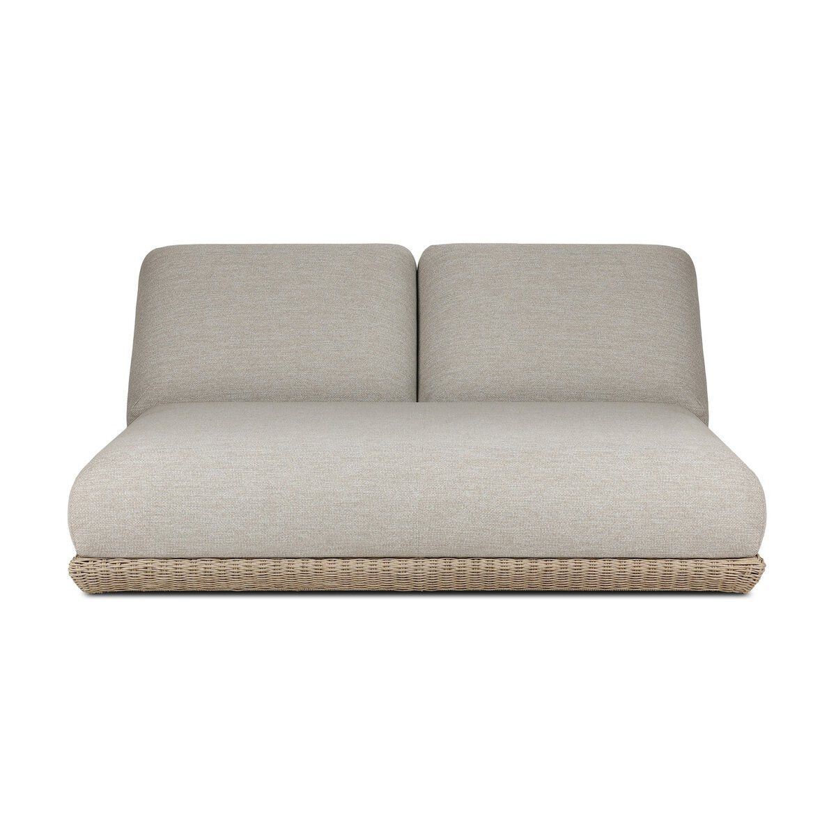Evander Outdoor Double Chaise
