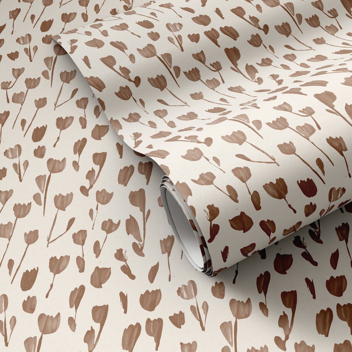 Wild Flowers I Wallpaper By Roseanne Kenny