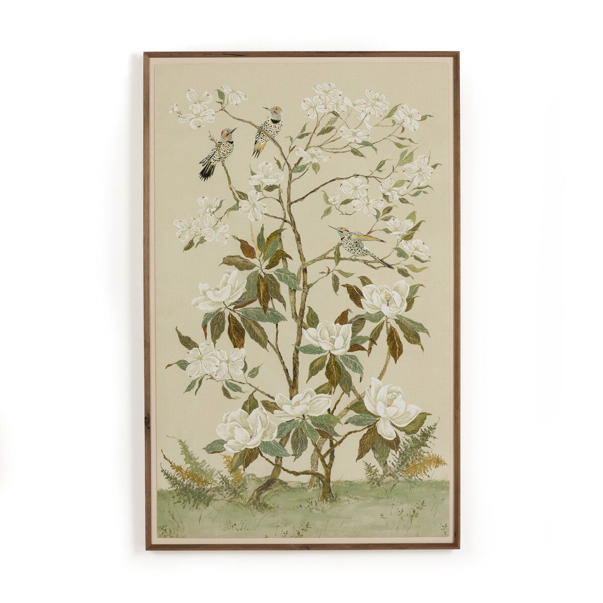 Tan Chinoiserie By Laurel-dawn Latshaw