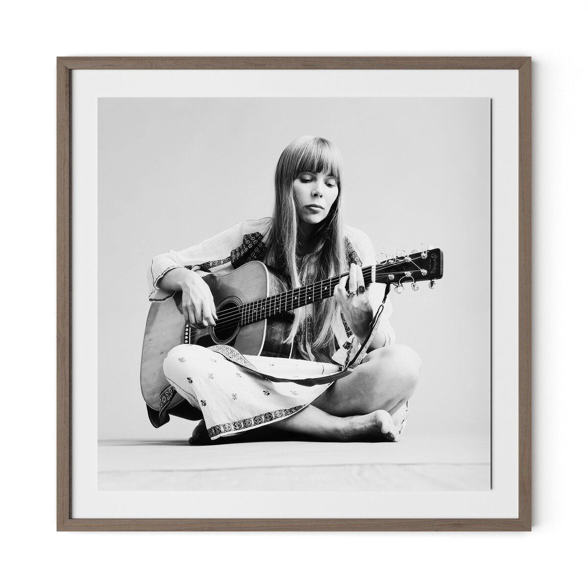 Portrait Of Joni Mitchell By Getty Images