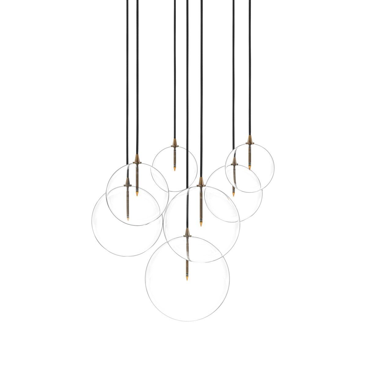 Cluster 7 Mix Chandelier