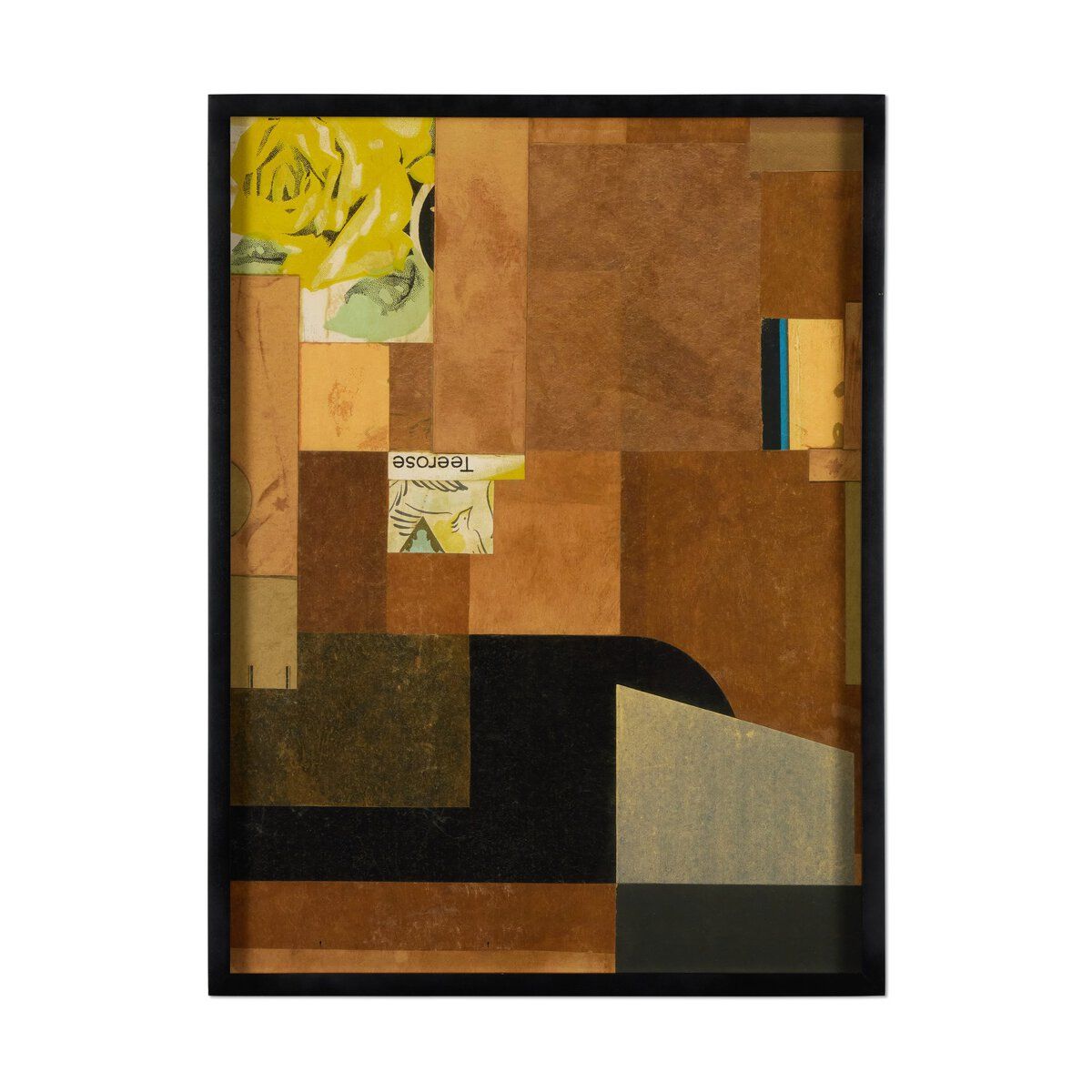 Tea Rose By Kurt Schwitters