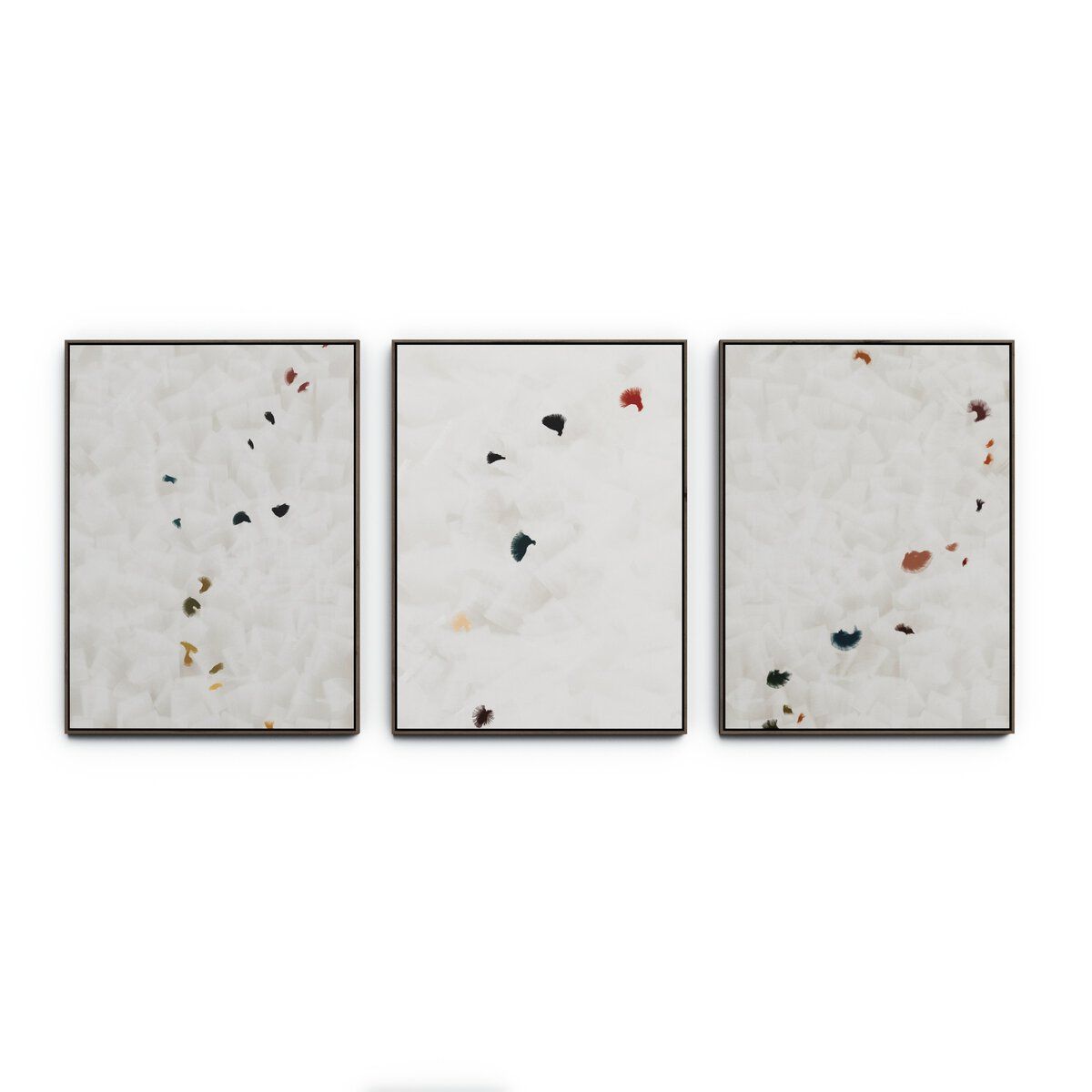 In Flight Triptych By Patricia Vargas