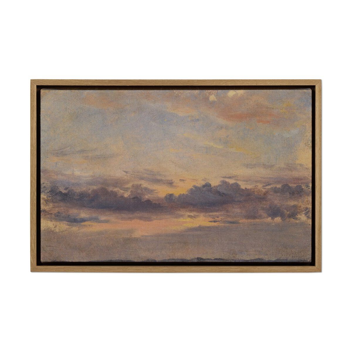 A Cloud Study - Sunset By John Constable