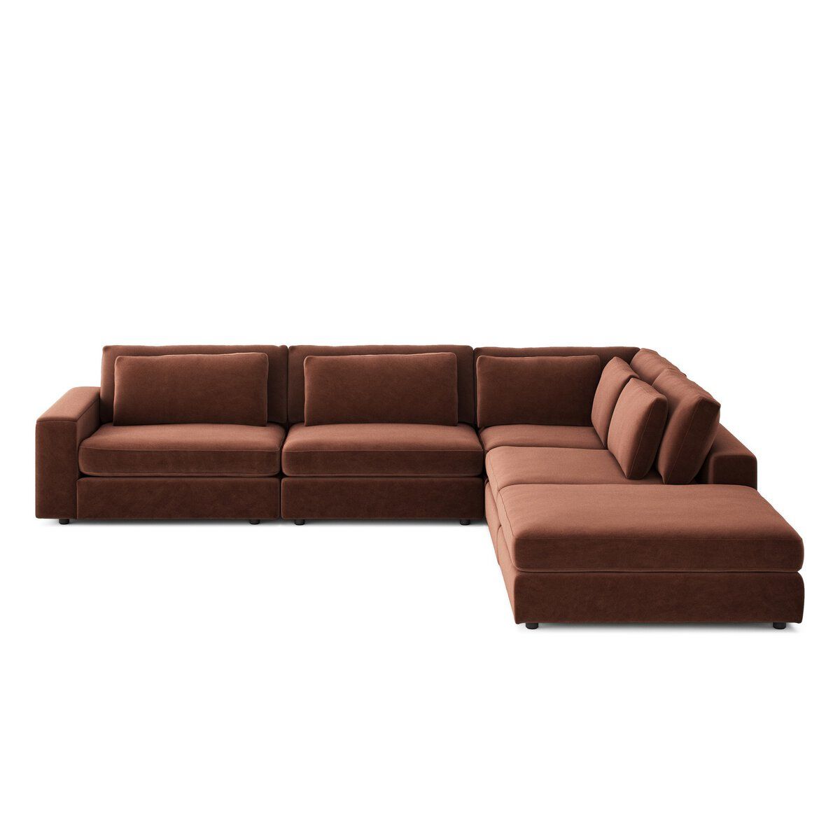 Bloor 4-piece Sectional W/ Ottoman